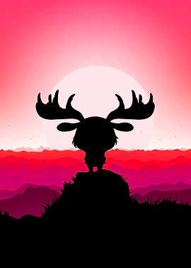 Deer Moose Cute Animal