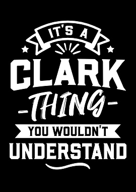 Its A Clark Thing