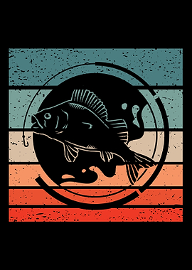 Fishing Retro Vintage