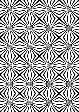 Black and white op art