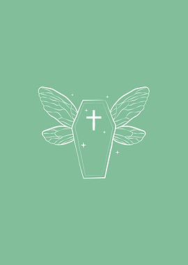 Fairycore Fairy Coffin