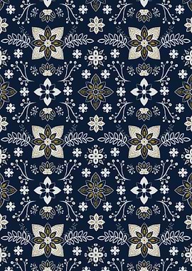 Classic floral pattern