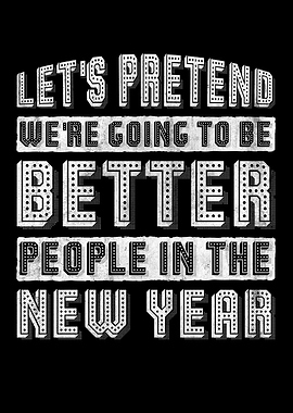 New Year Lets pretend Fun