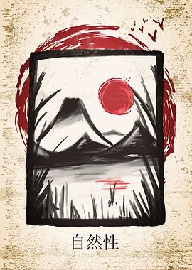 Japanese Brush Painting