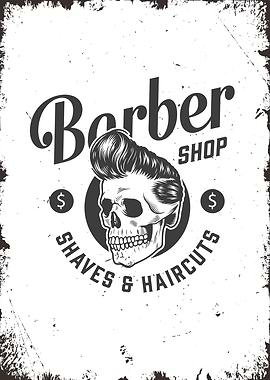 Barber shop decoration