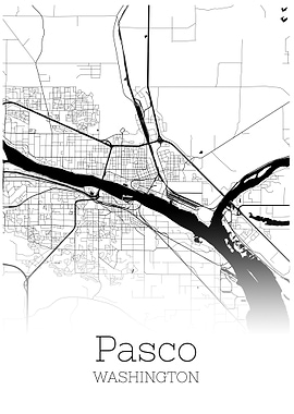 Pasco Washington map
