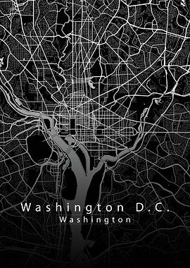 Washington DC City Map