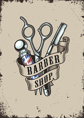 Barber shop posters