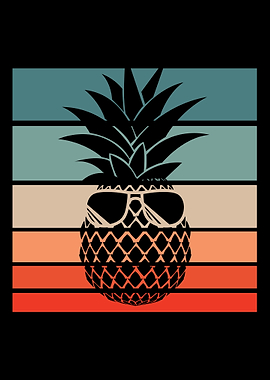 Pineapple Retro Vintage