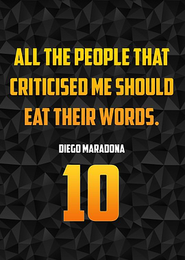 quote Diego Maradona