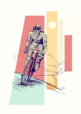 Male cyclist