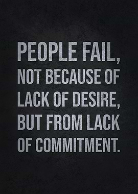 Desire vs Commitment