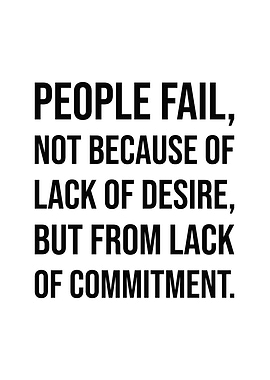 Desire vs Commitment