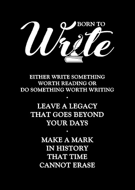 Born to Write