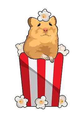 Hamster Popcorn