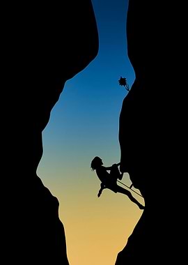 Rock climbing