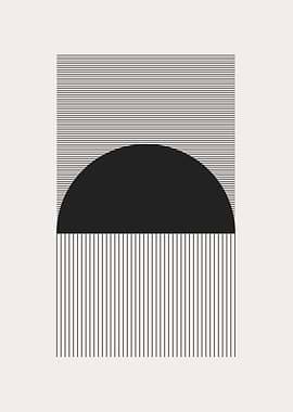 Geometric contemporary art