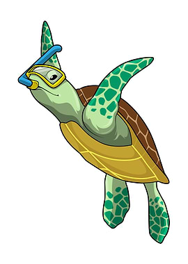 Turtle Diving Snorkel