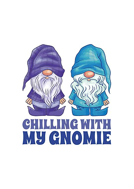 Chilling with my gnome