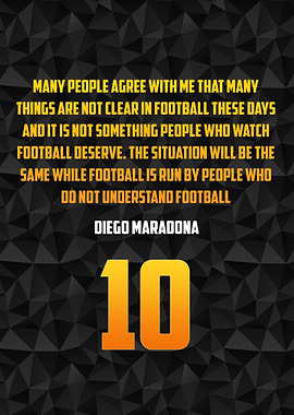 quote diego maradona