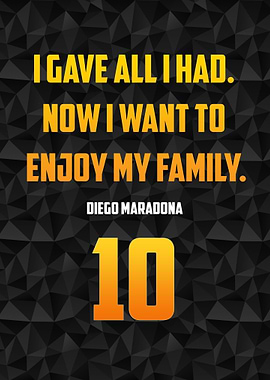quote diego maradona