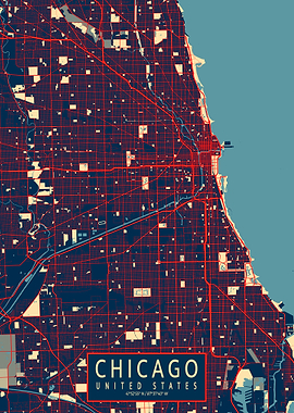 Chicago City Map Hope