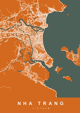 NHA TRANG Map VIETNAM