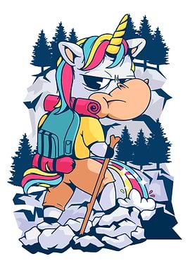 Funny Wander Unicorn