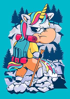 Funny wander Unicorn