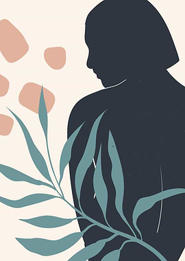 Botanical abstract art