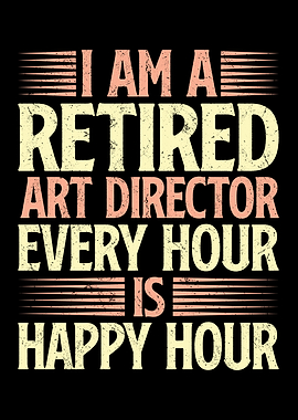 I am a retired art