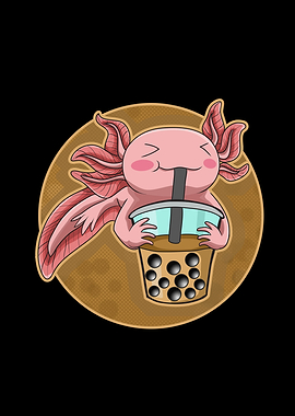 Funny Axolotl Design