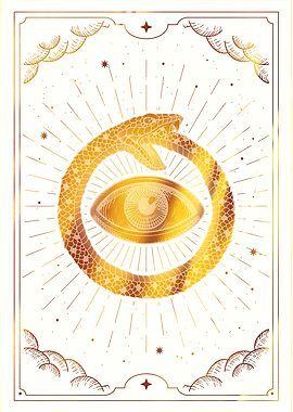 Tarot Snake circel