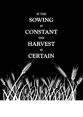 The Harvest Is Certain