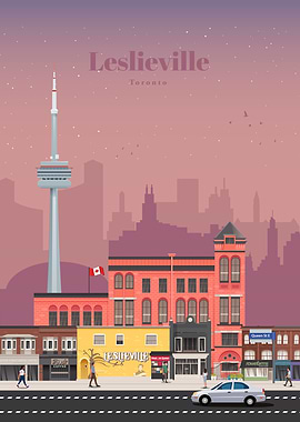 Leslieville in Toronto