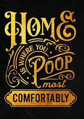 Home is where you poop