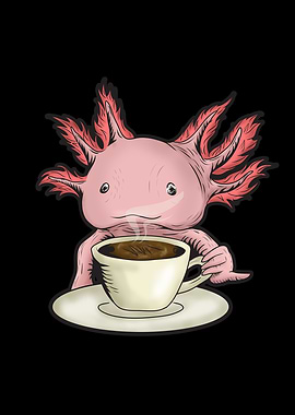 Funny Axolotl Design