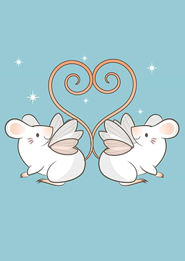 Fairycore Fairy Rat Heart