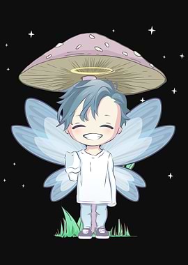 Fairycore Fairy Anime Boy
