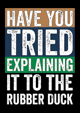 Have You Tried Explaining