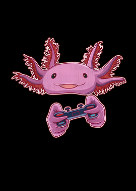 Funny Axolotl Design