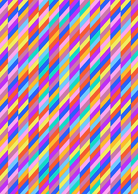 Op art geometric abstract