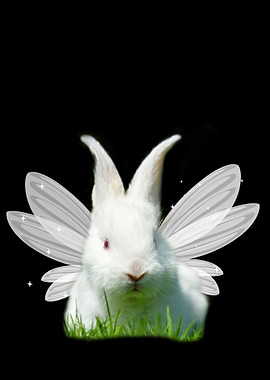 Fairycore Fairy Bunny