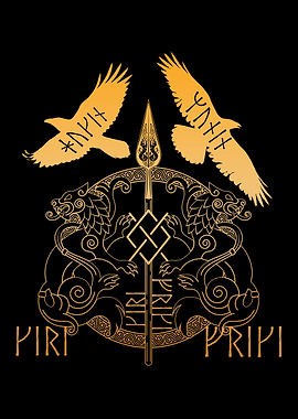 Odins Norse Wolves Ravens