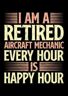 I am a retired aircraft