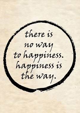 HAPPINESS VINTAGE CIRCLE