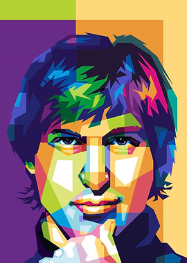 Steve Jobs Pop Art
