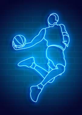 basketball player jump neo