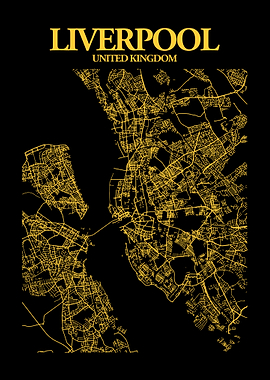 Liverpool City Wall Art