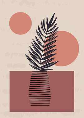 Scandinavian flower decor